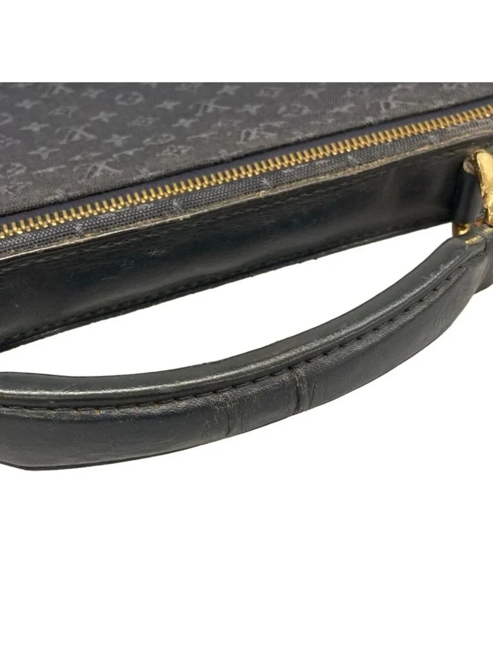 Louis Vuitton Shoulder Bag Monogram Mini Denise Blue